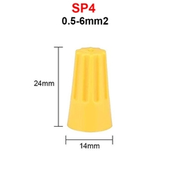 (10 cái) Cút nối xoắn dây điện SP1 - SP6