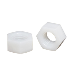 (10 con ) đai ốc, tán dẹp, tán Ecu nhựa trắng M2-M8