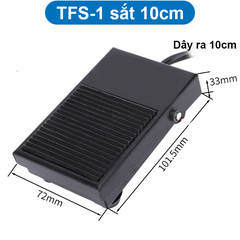 Công tắc bàn đạp chân vỏ nhựa/nhôm 220V/380V 5-10A