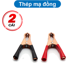 Kẹp bình ắc quy 50A - đỏ+đen