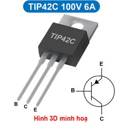 Transistor BJT PNP A940 / TIP32 / TIP42 chân cắm TO-220