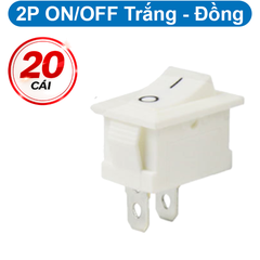 Công tắc bập bênh KCD1 - 101 6A - 250V 15x21mm