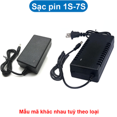 Sạc pin Lithium 1S - 4.2V đến 7S - 29.4V chân cắm 5.5x2.1mm