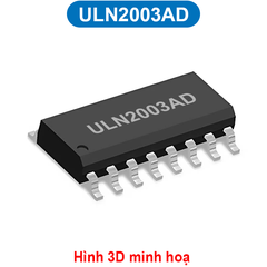 Transistor Darlington NPN ULN2003 / ULN2004 / ULN2803 / ... chân dán 50V 0.5A