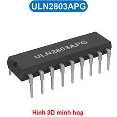 Transistor Darlington NPN ULN2003AN / ULN2004AN / ULN2803 / …chân cắm DIP