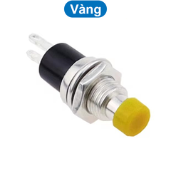 Nút nhấn nhả (reset) PBS-110 7mm 2 chân 250V 1A