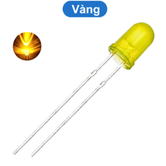 (20 Con) LED 5mm màu (đỏ/vàng/xanh lá/xanh dương)