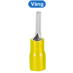 (50 cái) Đầu Cos pin đặc tròn, đầu kim PTV