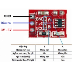 Mạch cảm biến chạm TTP223 / TTP223B