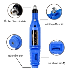 Máy mài mini cầm tay, máy mài dũa móng đa năng