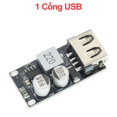 Mạch hạ áp 10 - 32V xuống 5V tối đa 24W chế sạc điện thoại, hỗ trợ sạc nhanh 1 - 4 cổng