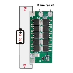 Mạch bảo vệ pin sắt LifePo4 1S 3.2V công suất lớn có sẵn kẽm hàn