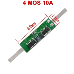 Mạch bảo vệ pin sắt LifePo4 1S 3.2V công suất lớn có sẵn kẽm hàn