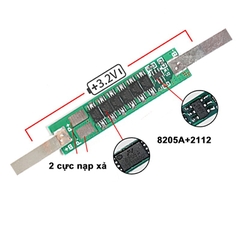 Mạch bảo vệ pin sắt LifePo4 1S 3.2V có sẵn kẽm hàn