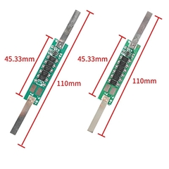 (2 cái) Mạch bảo vệ pin sắt LifePo4 1S 3.2V có sẵn kẽm hàn
