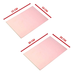 Phíp đồng FR4 làm mạch in thủ công 1 mặt, 2 mặt