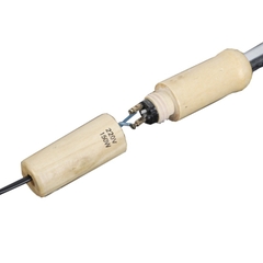 Mỏ hàn cán gỗ chuyên dụng cho mối hàn to đủ công suất 75W - 300W