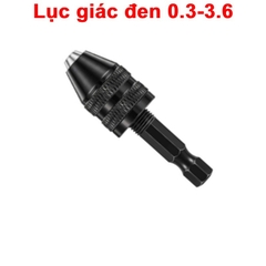 Đầu kẹp mũi khoan mini, Đầu chuyển đổi máy khoan chuôi lục giác
