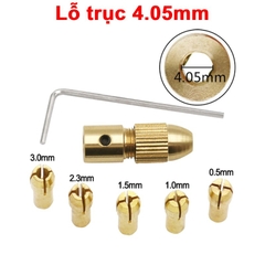 Bộ kẹp mũi khoan bằng đồng thau 5 lõi