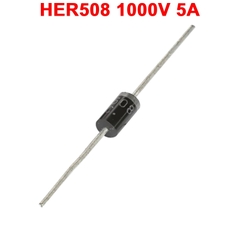 (5 con) Diode chỉnh lưu xung HER303,HR305,HER508,... chân cắm DIP