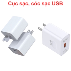 Cục sạc, cóc sạc cho điện thoại android