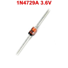 (10 con) Diode Zener 1N4728,1N4729A,1N4730A,1N4732A,... chân cắm DIP 1W
