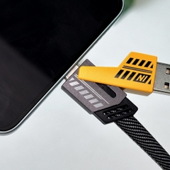 Cáp sạc nhanh 4 đầu 65W Cổng C - IP, C - C, USB - C, USB - IP đa năng 4 Trong 1 hỗ trợ sạc nhanh riện lợi