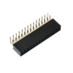 Hàng rào cái đôi 2.54mm cắm chân cong cao 8.5mm