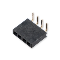 Hàng rào cái đơn 2.54mm cắm chân cong cao 8.5mm