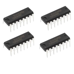 (10 con) IC PLL micropower CD4046BE 2.4MHz 16 - DIP