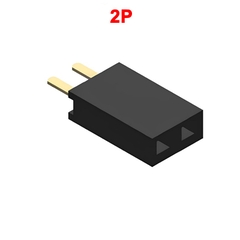 Hàng rào cái đơn 2.0mm chân cắm đứng cao 4.3mm