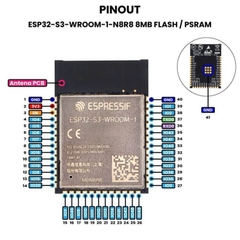Chip module ESP32 WROOM WIFI