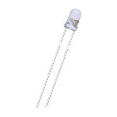 (20 Con) LED 3mm trong suốt (đỏ/trắng/vàng/xanh lá/xanh dương)