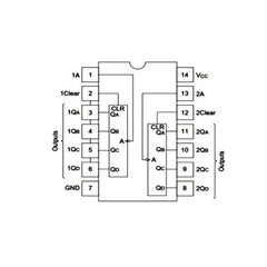 IC bộ đếm nhị phân 74HC393, 74HC4040, CD4060 chân cắm / chân dán