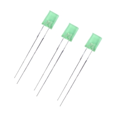 (10 Con) LED vuông 2x5x7mm màu (đỏ/trắng/vàng/xanh lá)