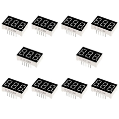 LED 7 đoạn 0.28 inch chữ màu đỏ âm chung / dương chung