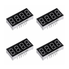 LED 7 đoạn 0.28 inch chữ màu đỏ âm chung / dương chung