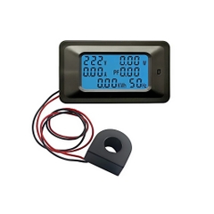 Công tơ điện tử 1 pha 100A - 220V 6 thông số, thiết bị đo công suất, điện áp, cường độ dòng điện