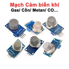 Mạch cảm biến môi trường, cảm biến khí gas, co, metan,..