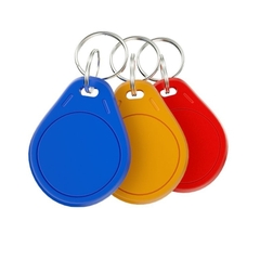 Thẻ từ RFID tần số 13.56Mhz dạng móc khóa, Card nhựa