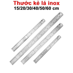 Thước lá thép, thước kẻ thép inox 100% chính xác đủ các size