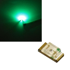 (50 Con) LED dán trong suốt 0402 SMD