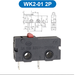 (5 cái) Công tắc hành trình WK2-01, WK3-03, WK3-05 125V 3A hàn dây
