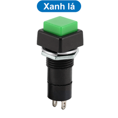 Nút nhấn nhả ( reset) / giữ ( on/off) PBS - 12A / PBS - 12B lỗ khoét 12mm 2 chân