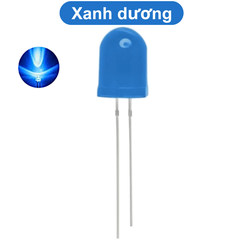 (5 Con) LED 10mm màu (đỏ/vàng/xanh lá/xanh dương)