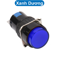 Nút nhấn nhả LA16-11 16mm 3 chân AC 250V 3A / DC 30V 3A