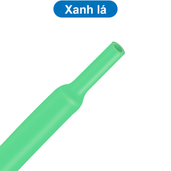 Ống co nhiệt, ống gen cách điện - màu Xanh lá