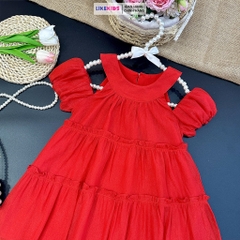 Váy Cho Bé Gái Kiểu Dáng RỚT VAI MH2L64 - Likekids