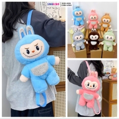 Balo cho bé gái kiểu dáng LABUBU 23x42 Cm - LikeKids