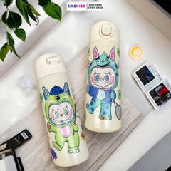 BÌNH NƯỚC cho bé hoạ tiết LABUBU 420ml - LikeKids